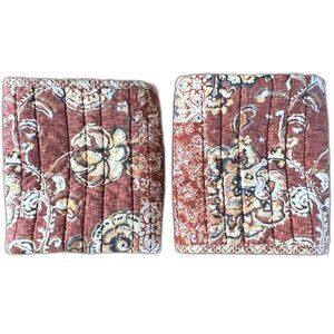 Linden Street Westgrove Burnt Henna Quilted Patchwork Standard Pillow Sham Set